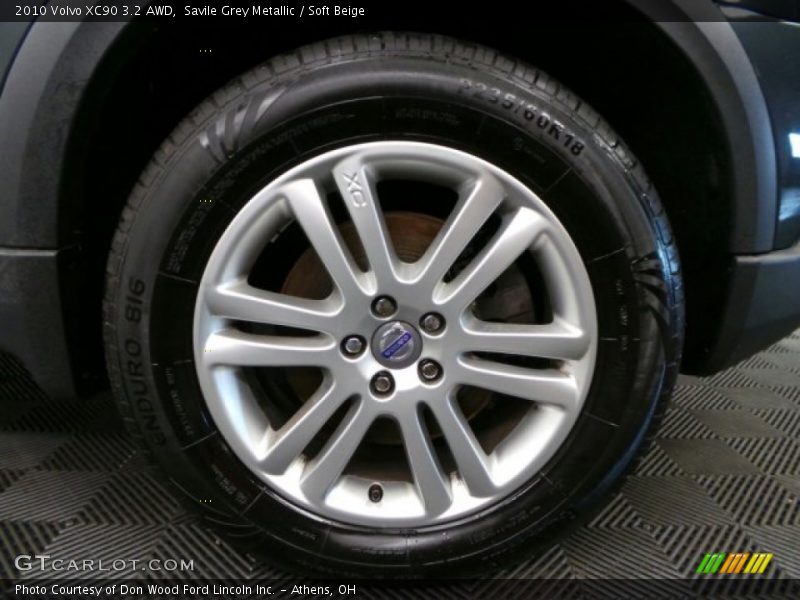 Savile Grey Metallic / Soft Beige 2010 Volvo XC90 3.2 AWD