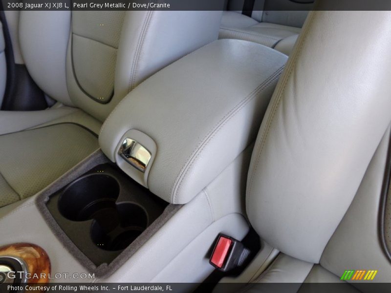 Pearl Grey Metallic / Dove/Granite 2008 Jaguar XJ XJ8 L