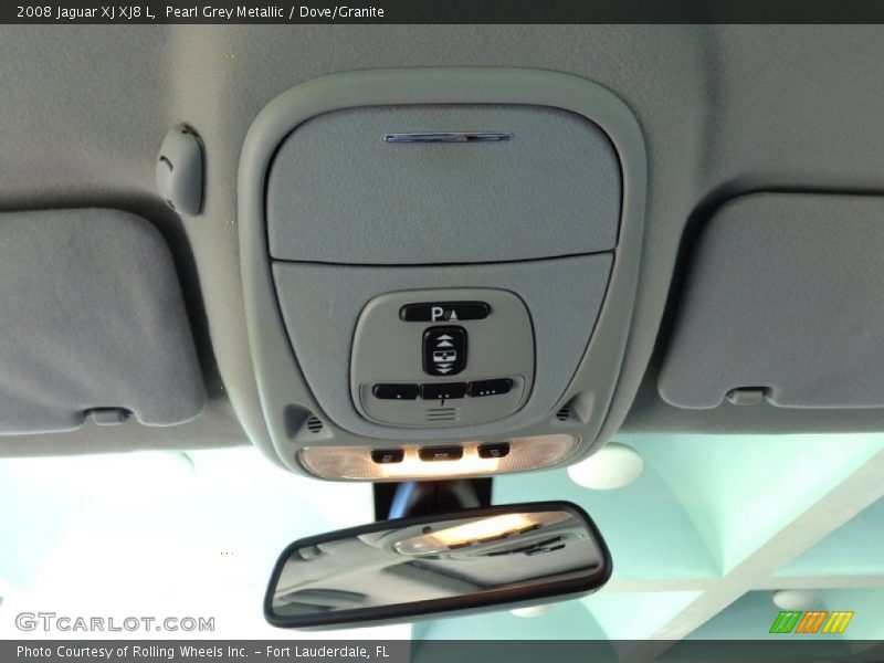 Pearl Grey Metallic / Dove/Granite 2008 Jaguar XJ XJ8 L