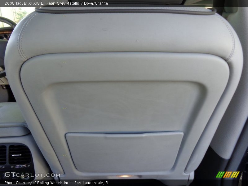 Pearl Grey Metallic / Dove/Granite 2008 Jaguar XJ XJ8 L