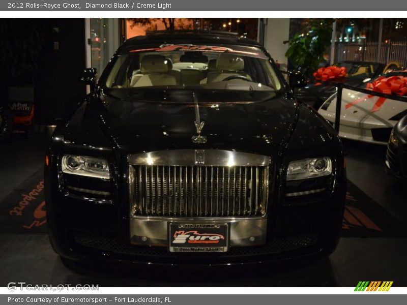 Diamond Black / Creme Light 2012 Rolls-Royce Ghost