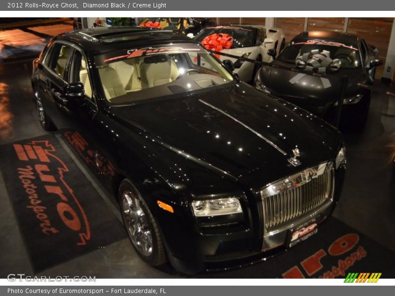 Diamond Black / Creme Light 2012 Rolls-Royce Ghost