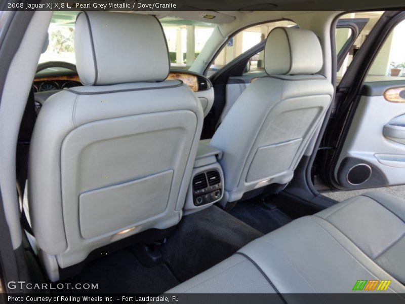 Pearl Grey Metallic / Dove/Granite 2008 Jaguar XJ XJ8 L