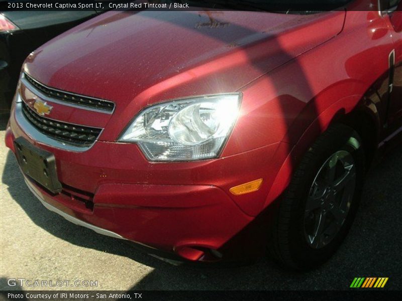 Crystal Red Tintcoat / Black 2013 Chevrolet Captiva Sport LT