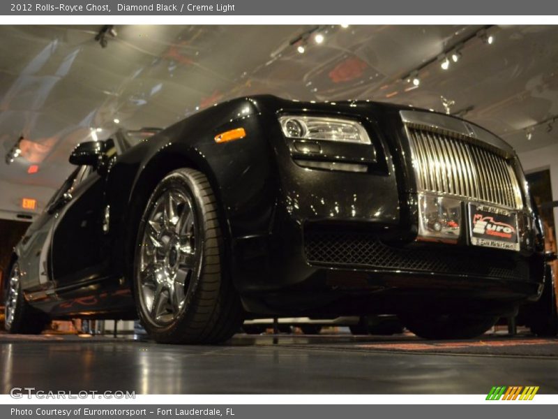 Diamond Black / Creme Light 2012 Rolls-Royce Ghost