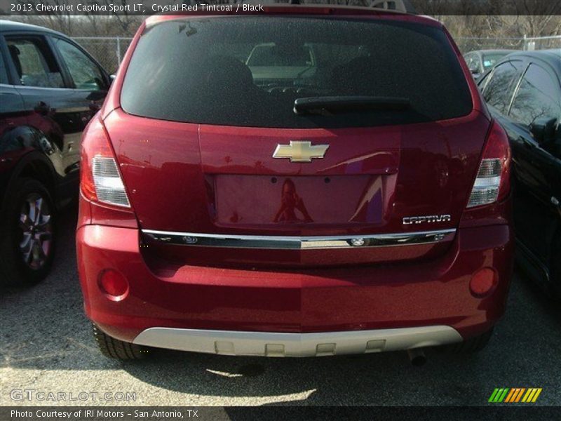 Crystal Red Tintcoat / Black 2013 Chevrolet Captiva Sport LT