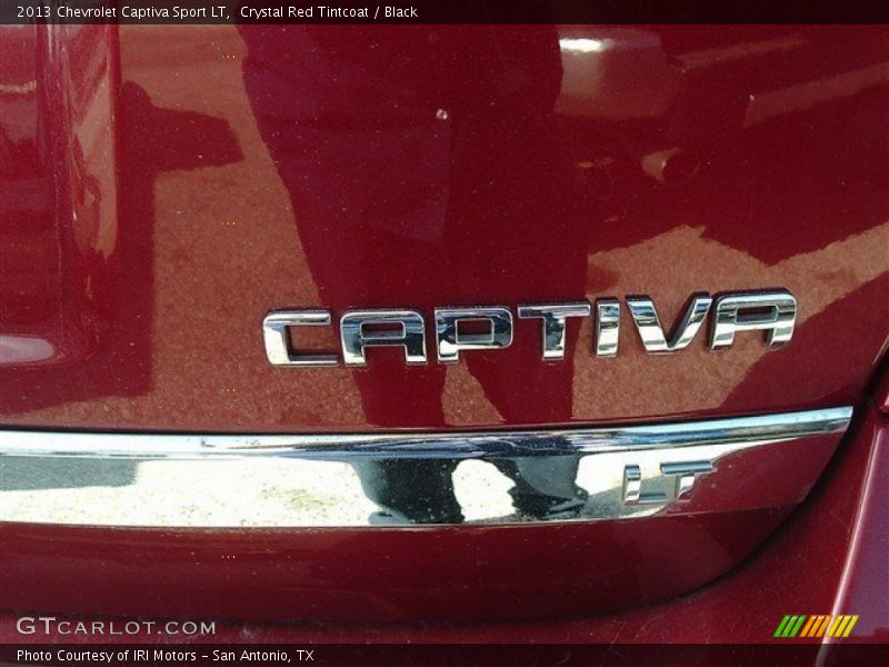Crystal Red Tintcoat / Black 2013 Chevrolet Captiva Sport LT