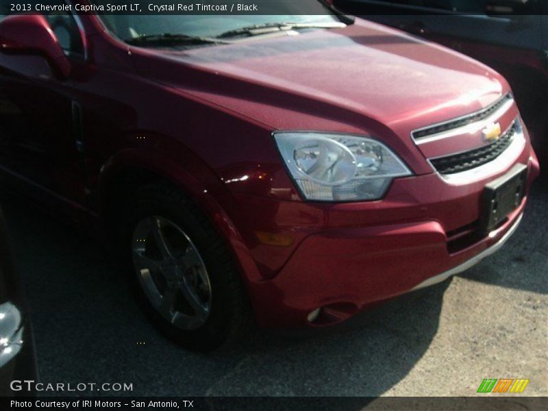 Crystal Red Tintcoat / Black 2013 Chevrolet Captiva Sport LT