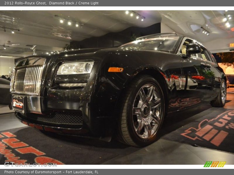 Diamond Black / Creme Light 2012 Rolls-Royce Ghost