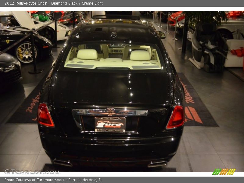 Diamond Black / Creme Light 2012 Rolls-Royce Ghost