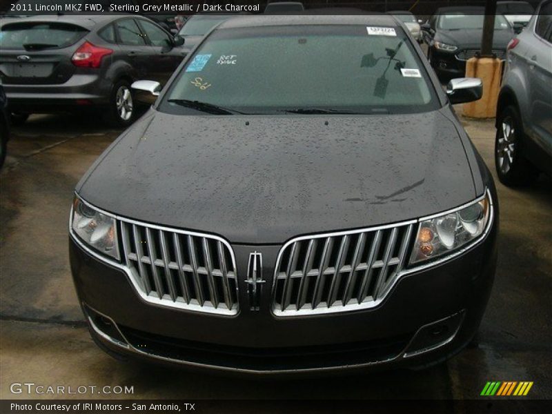 Sterling Grey Metallic / Dark Charcoal 2011 Lincoln MKZ FWD