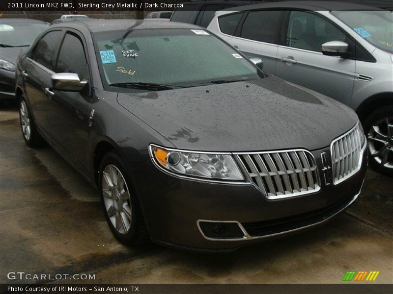 Sterling Grey Metallic / Dark Charcoal 2011 Lincoln MKZ FWD