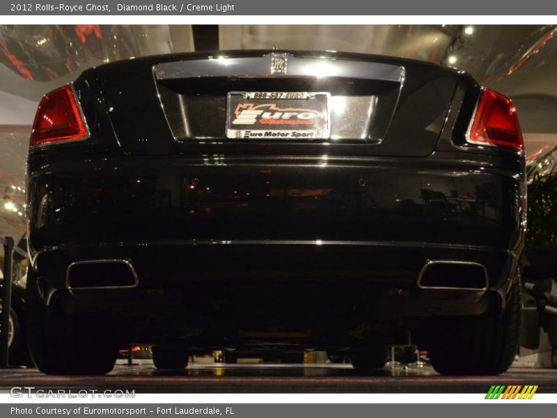 Diamond Black / Creme Light 2012 Rolls-Royce Ghost
