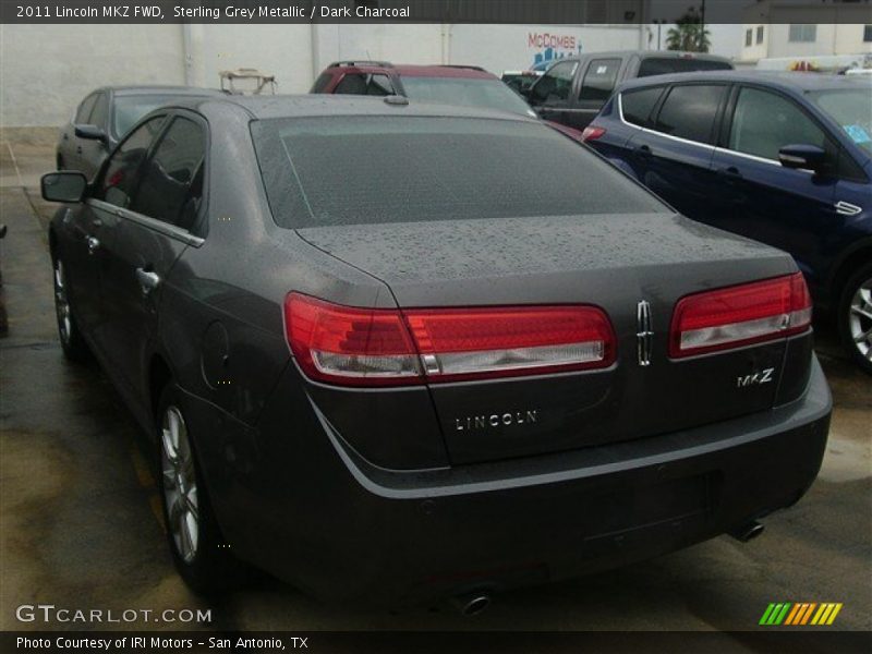 Sterling Grey Metallic / Dark Charcoal 2011 Lincoln MKZ FWD