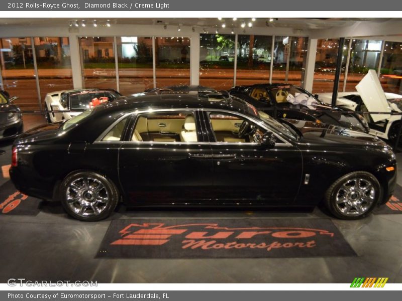 Diamond Black / Creme Light 2012 Rolls-Royce Ghost