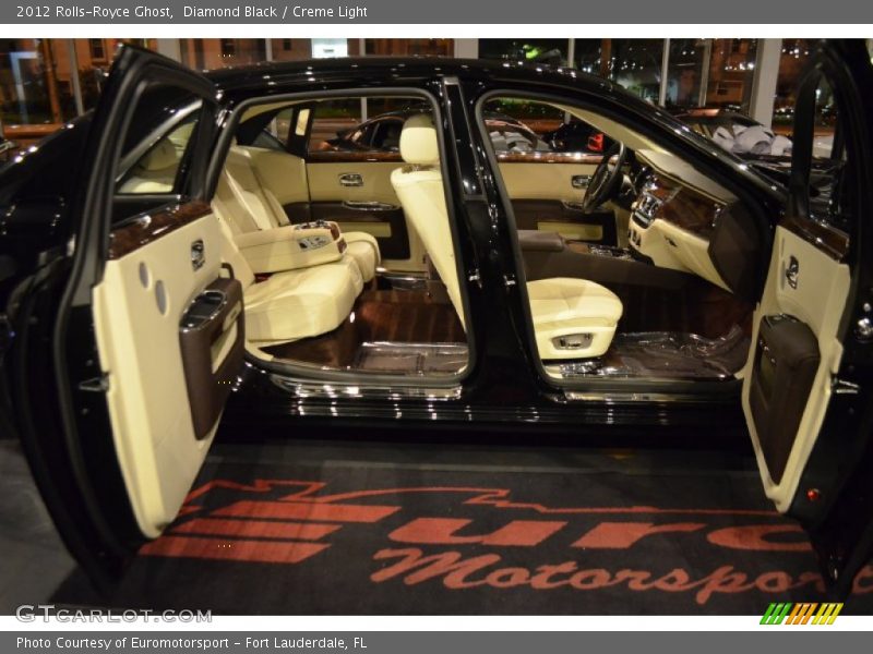 Diamond Black / Creme Light 2012 Rolls-Royce Ghost