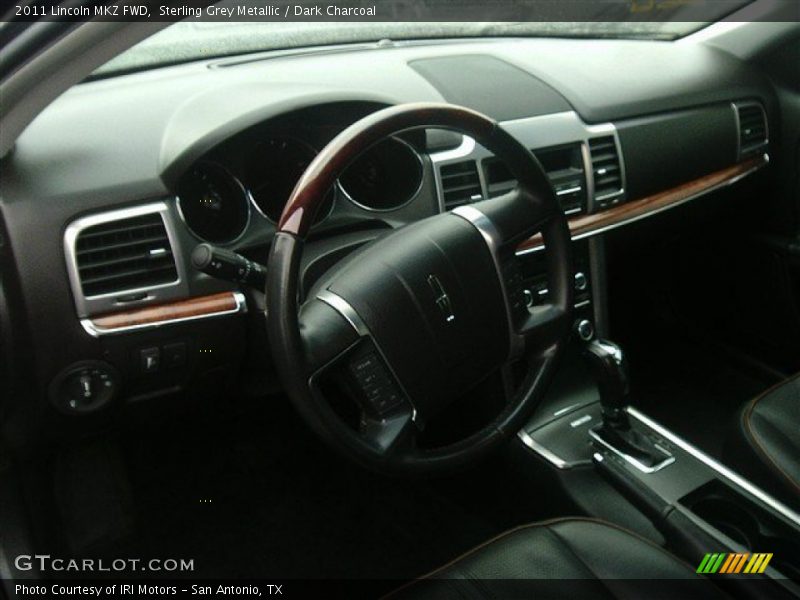 Sterling Grey Metallic / Dark Charcoal 2011 Lincoln MKZ FWD