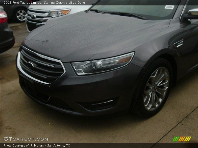 Sterling Gray Metallic / Dune 2013 Ford Taurus Limited