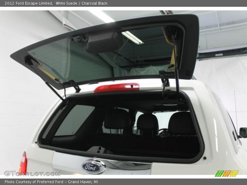 White Suede / Charcoal Black 2012 Ford Escape Limited