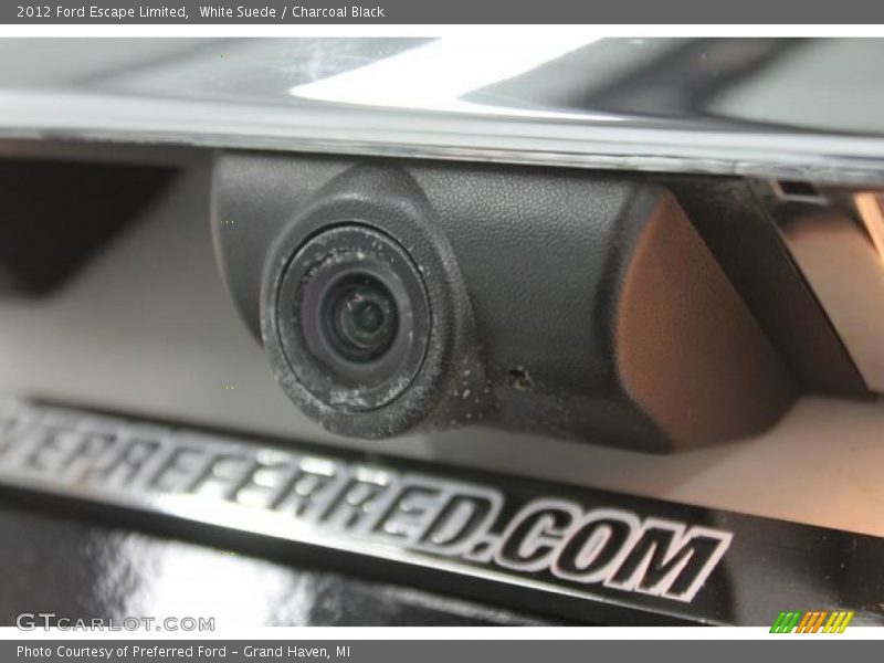 White Suede / Charcoal Black 2012 Ford Escape Limited