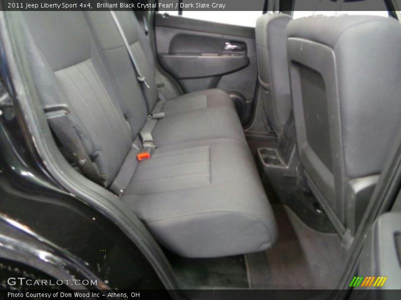 Brilliant Black Crystal Pearl / Dark Slate Gray 2011 Jeep Liberty Sport 4x4