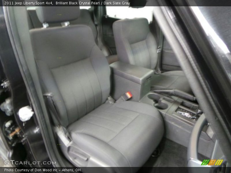 Brilliant Black Crystal Pearl / Dark Slate Gray 2011 Jeep Liberty Sport 4x4