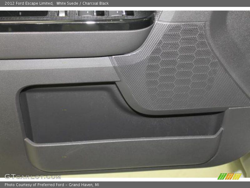 White Suede / Charcoal Black 2012 Ford Escape Limited