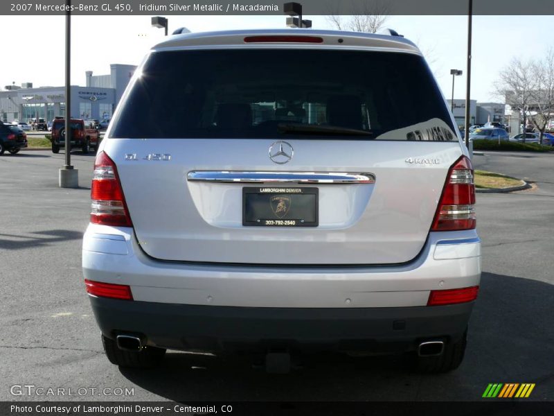 Iridium Silver Metallic / Macadamia 2007 Mercedes-Benz GL 450