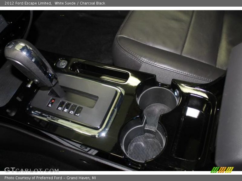 White Suede / Charcoal Black 2012 Ford Escape Limited