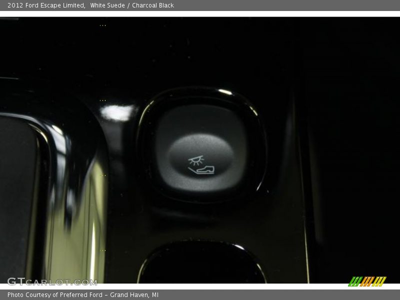 White Suede / Charcoal Black 2012 Ford Escape Limited
