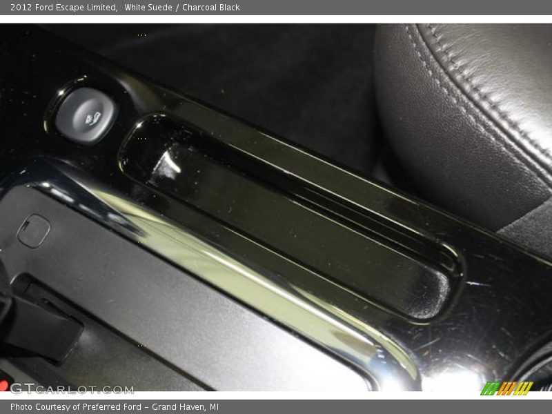 White Suede / Charcoal Black 2012 Ford Escape Limited