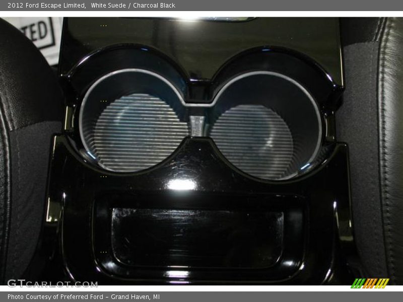 White Suede / Charcoal Black 2012 Ford Escape Limited