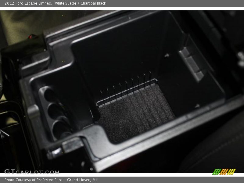 White Suede / Charcoal Black 2012 Ford Escape Limited