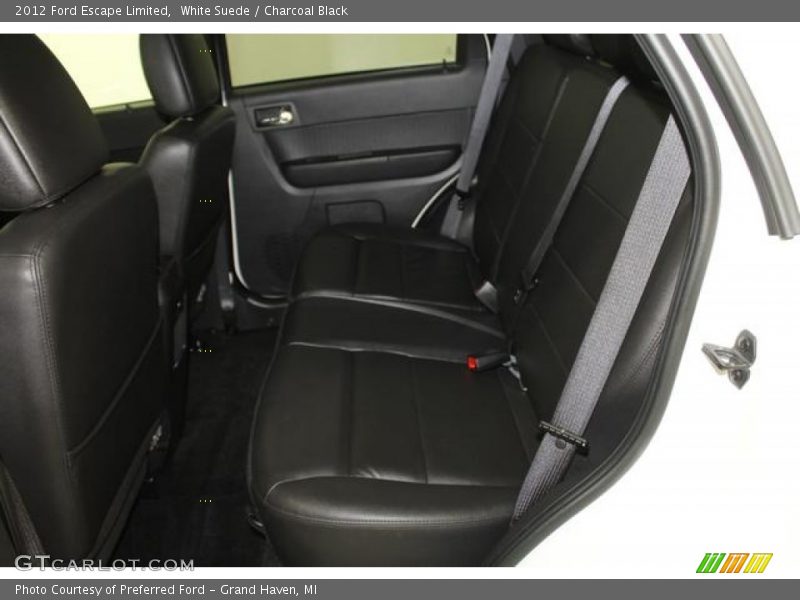 White Suede / Charcoal Black 2012 Ford Escape Limited