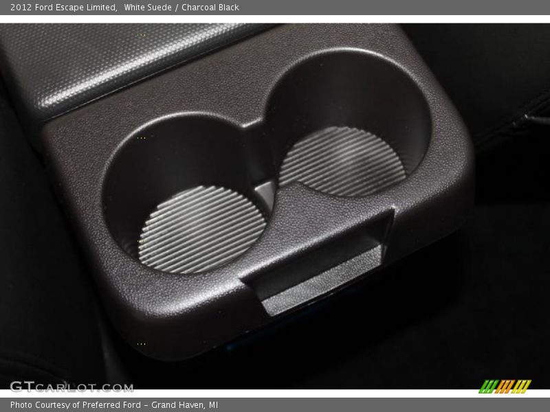 White Suede / Charcoal Black 2012 Ford Escape Limited