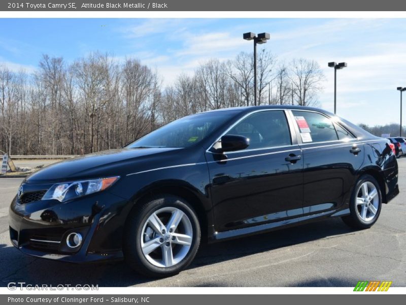 Attitude Black Metallic / Black 2014 Toyota Camry SE