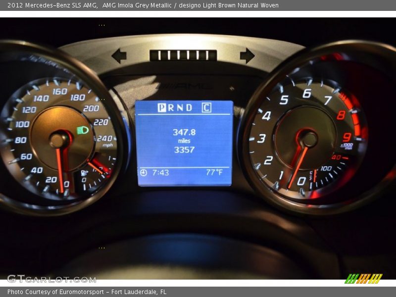  2012 SLS AMG AMG Gauges