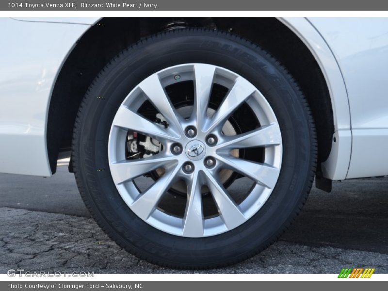 Blizzard White Pearl / Ivory 2014 Toyota Venza XLE