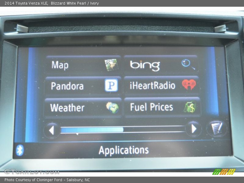Blizzard White Pearl / Ivory 2014 Toyota Venza XLE
