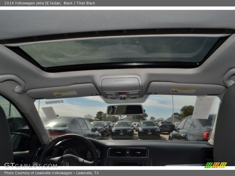 Black / Titan Black 2014 Volkswagen Jetta SE Sedan
