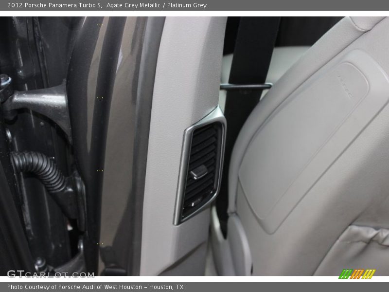 Agate Grey Metallic / Platinum Grey 2012 Porsche Panamera Turbo S