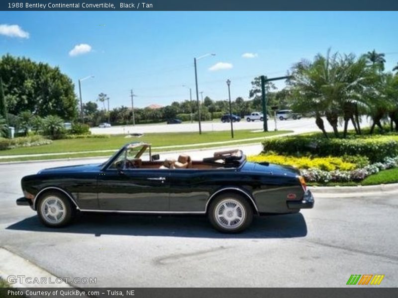  1988 Continental Convertible Black