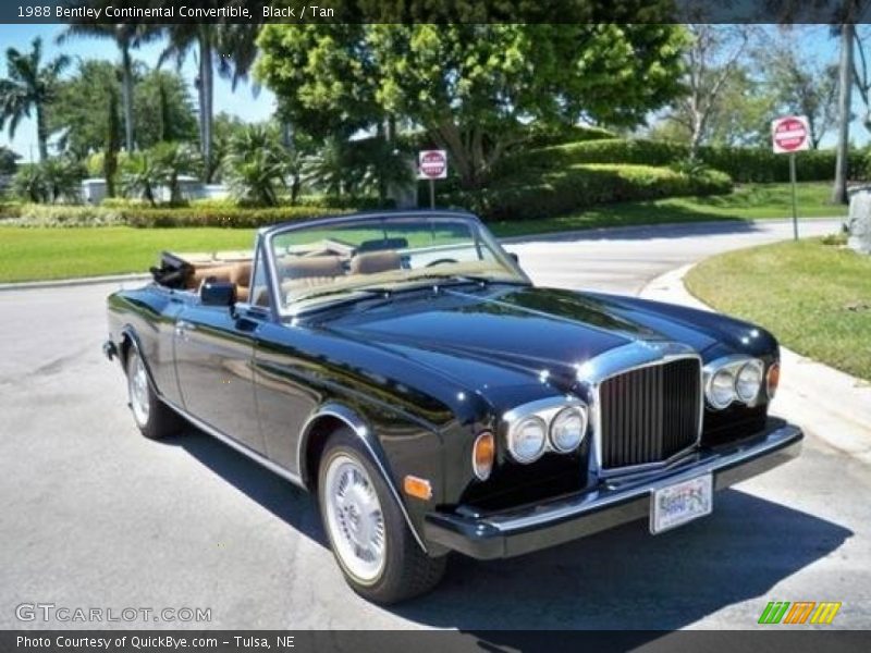 Front 3/4 View of 1988 Continental Convertible