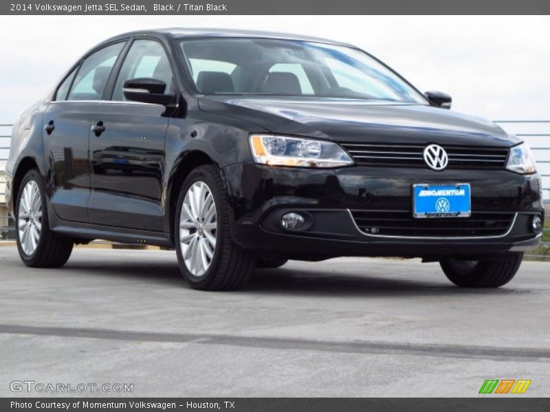 Black / Titan Black 2014 Volkswagen Jetta SEL Sedan