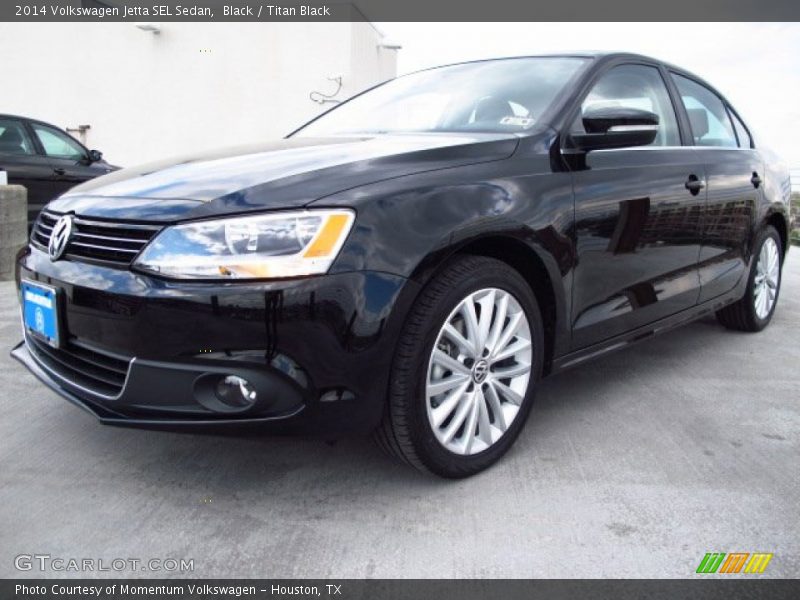 Black / Titan Black 2014 Volkswagen Jetta SEL Sedan