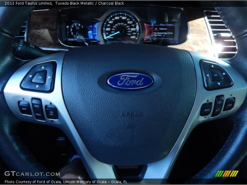 Tuxedo Black Metallic / Charcoal Black 2013 Ford Taurus Limited