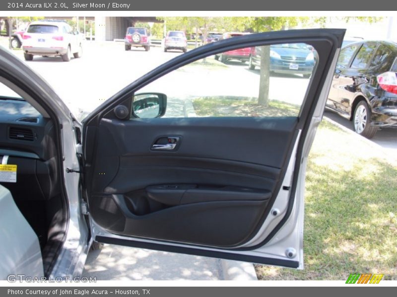 Silver Moon / Ebony 2014 Acura ILX 2.0L
