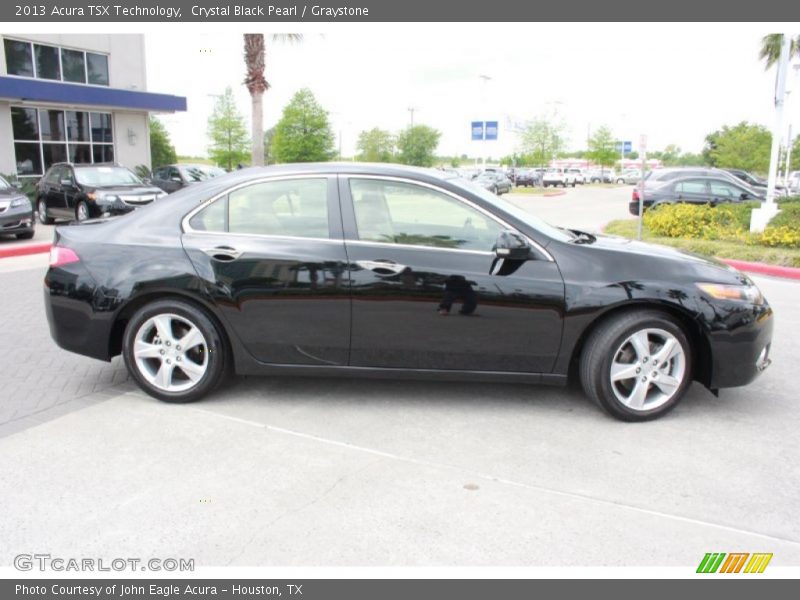 Crystal Black Pearl / Graystone 2013 Acura TSX Technology