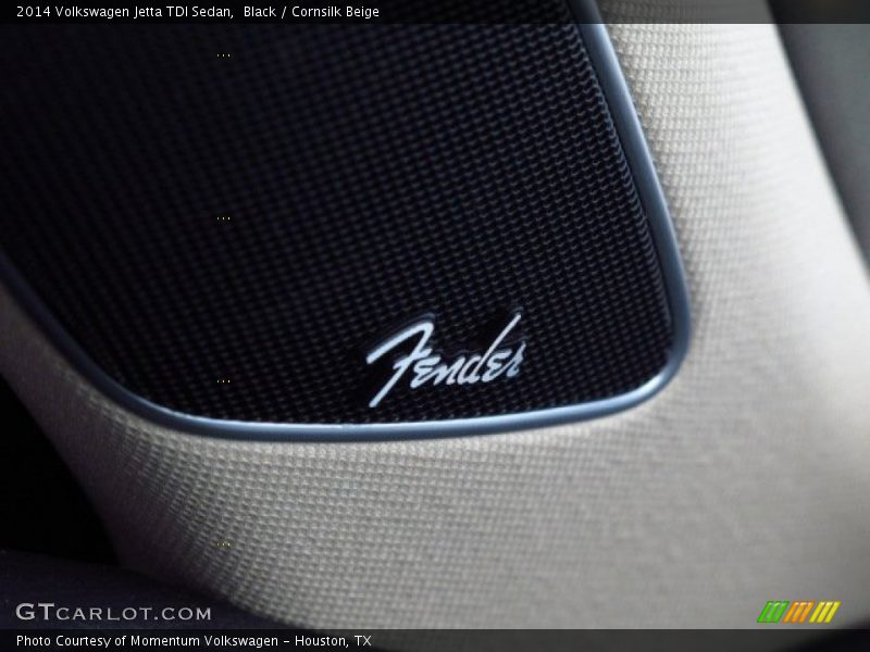 Black / Cornsilk Beige 2014 Volkswagen Jetta TDI Sedan