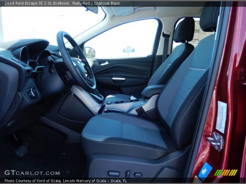  2014 Escape SE 2.0L EcoBoost Charcoal Black Interior